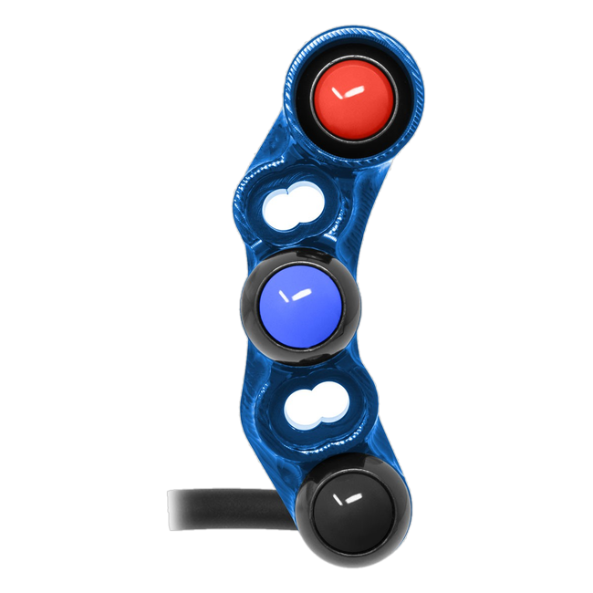 Lenkerschalter Street rechts JetPrime Suzuki GSX-R 1000 (17-21) JP PD SU011 – universelles Lochbild