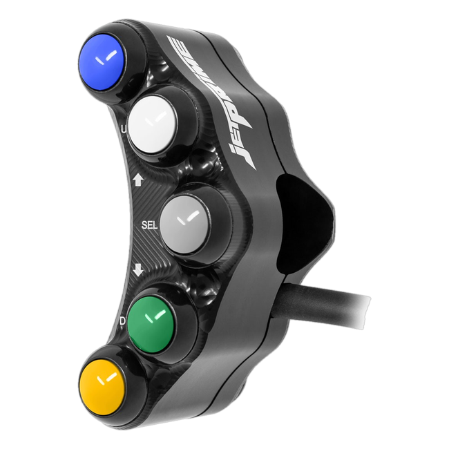 Lenkerschalter Sport links JetPrime Honda CBR 600 RR (07-16) JP SPS 003 – für I2M-Dashboard
