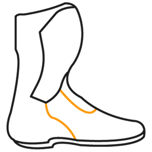 1x RST Tractech EVO III Short impermeable Botas (izquierda + derecha)