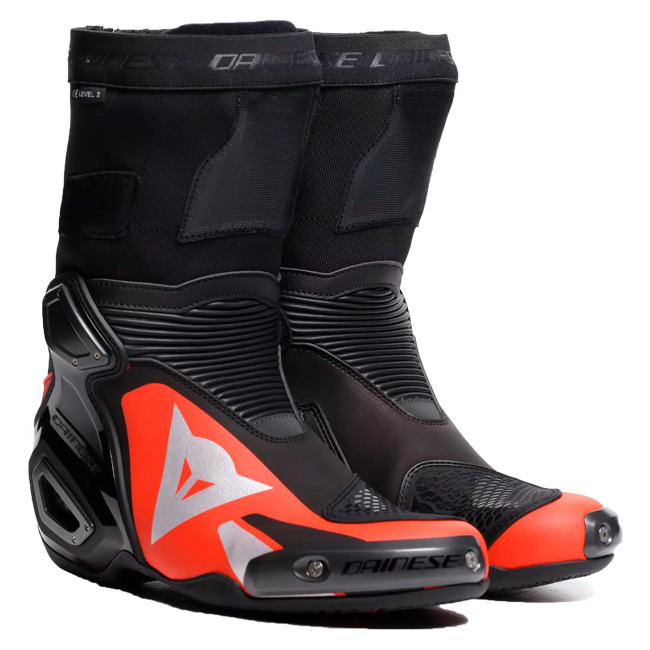 Botas de moto Dainese Axial 2 Racing y de calle | Hombre | Negro/Rojo | 20179000526280 