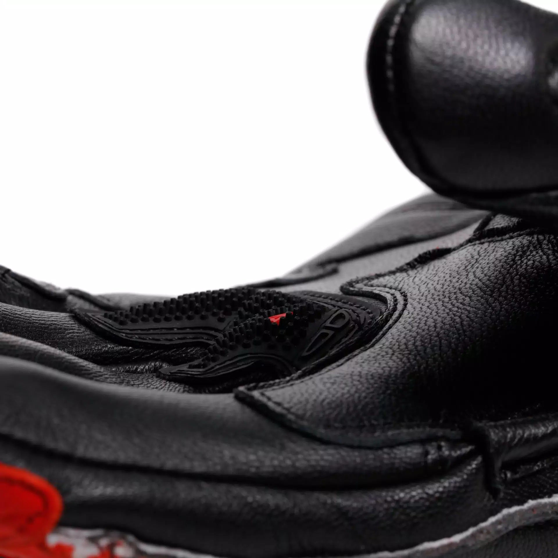 Guantes de cuero para moto Dainese Fiero Racing | Hombre | Negro/Rojo | 2018100025A7700 