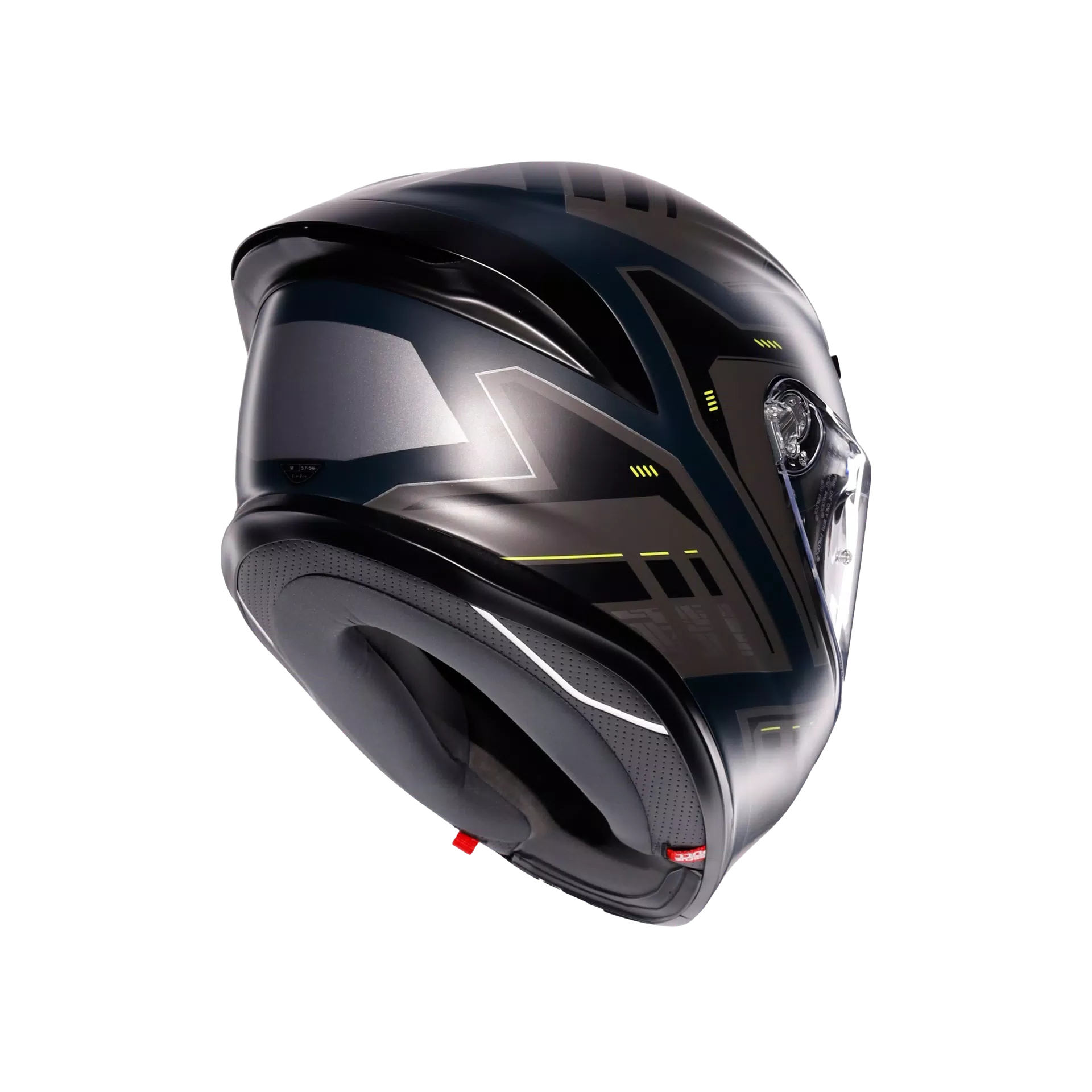 AGV K6 S Casco Enhance Mate Gris/Amarillo Fluo | 2118395001022 