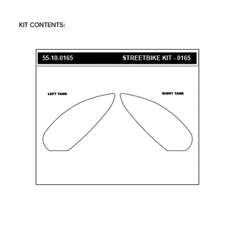 Stompgrip Vulcano Almohadillas de Tracción BMW S1000RR K67 (19-25) 55-10-0165 