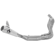 Sistema de escape completo Arrow Pro-Race Low de acero inoxidable para BMW M1000RR K66 (21-25) 71204CP 