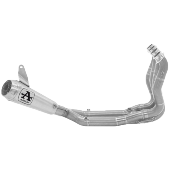 Sistema de escape completo Arrow Pro-Race Low Titanium BMW M1000RR K66 (21-25) 71205CP 