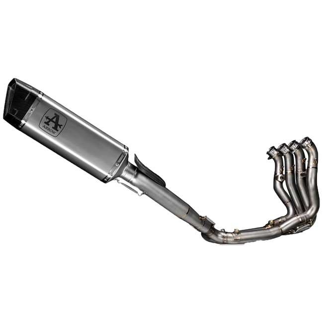 Sistema de escape completo Arrow Pista de acero inoxidable para BMW M1000RR K66 (21-25) 71204PTZ 