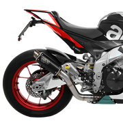 Kit de Escape Arrow Slip-On Dark GP2 Acero Inoxidable Aprilia RSV4/RR/RF (17-18) 71542GPI 