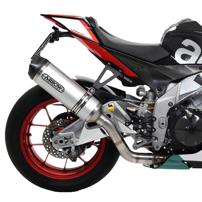 Escape Arrow Slip-On Race-Tech de aluminio para Aprilia RSV4/RR/RF (17-18) 71744AK 