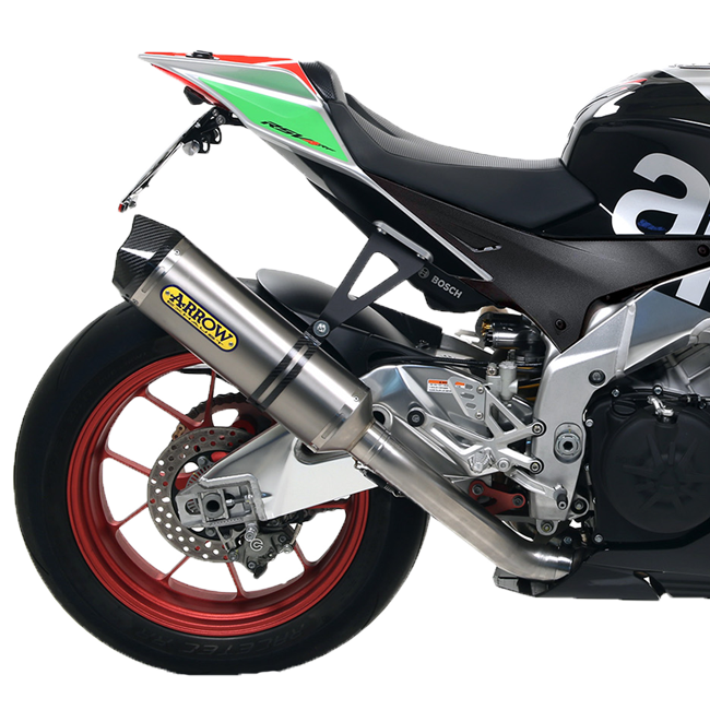 Escape Arrow Slip-On Race-Tech de titanio para Aprilia RSV4/RR/RF (17-18) 71744PK 