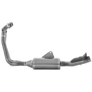 Silenciador Arrow con catalizador de acero inoxidable Aprilia RS 660 (20-25) 71755KZ 