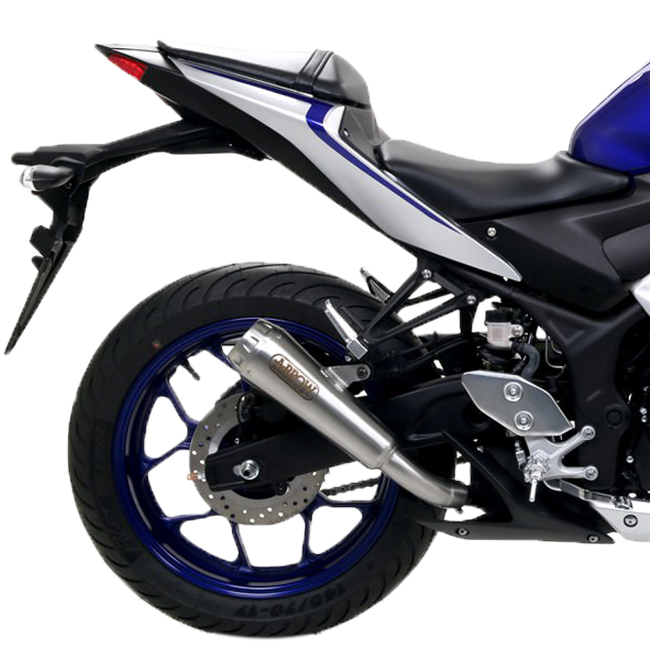 Escape Arrow Slip-On Pro-Race de acero inoxidable para Yamaha YZF-R3 (15-18) 71831PRI 