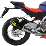 Escape Arrow Slip-On Indy Race de aluminio oscuro para Aprilia RS 660 (20-25) 71929AKN 