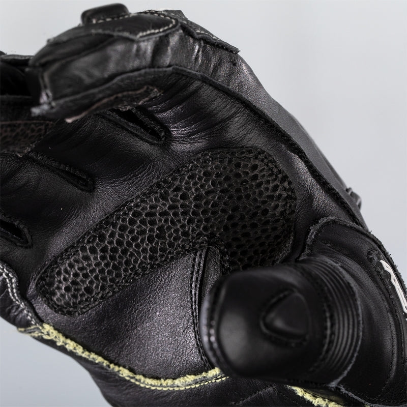 RST Tractech Evo 4 guantes de cuero para motocicleta | Mujer | Negro | 103495 