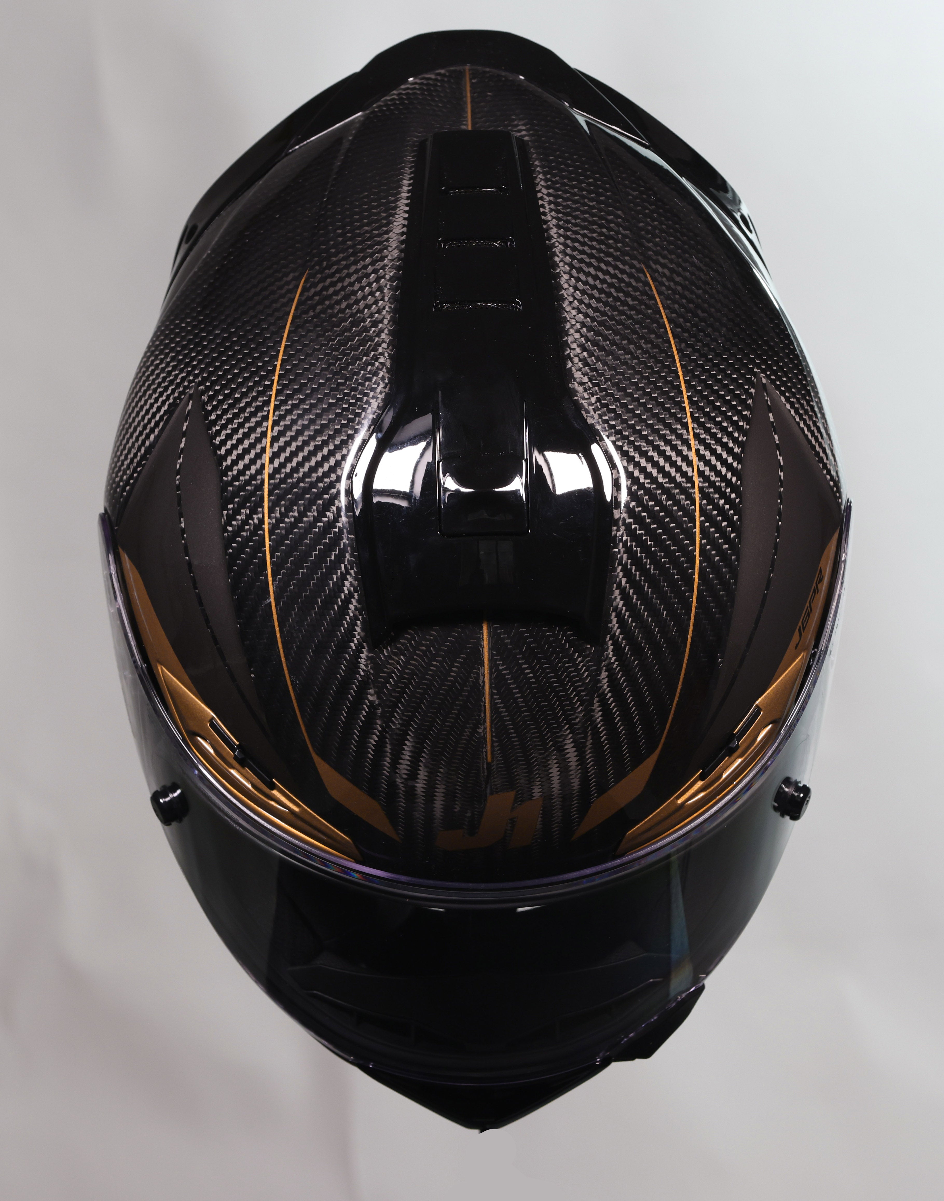 Just1 J-PGR Casco Impulso Oro / Carbono Brillante 6031110995016 