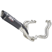 Sistema de escape completo SC-Project Titan SC1-R (250mm) para Aprilia RSV4 1100 Factory (21-25) A27A-TC90C 