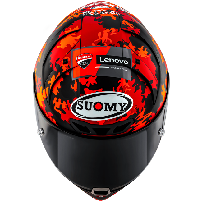 Suomy S1-XR GP Casco Francesco Pecco Bagnaia Réplica 2025 K6SX0018 
