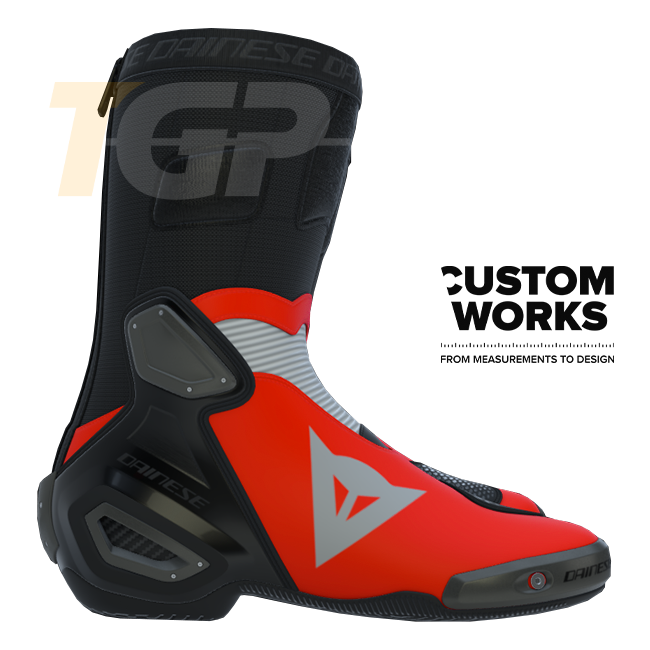 Dainese Axial 2 Racing und Straßen Motorradstiefel Herren | Austria Edition | Custom Works