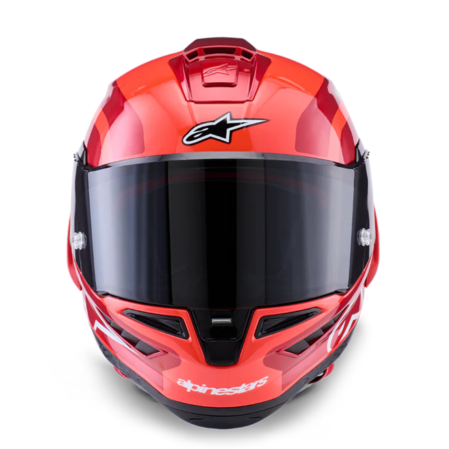 Casco Alpinestars Supertech R10 Arius Doble Rojo brillante 8203926-1683 