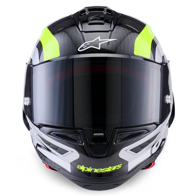 Alpinestars Supertech R10 Casco Arius Amarillo Fluo Brillante 8203926-1699 