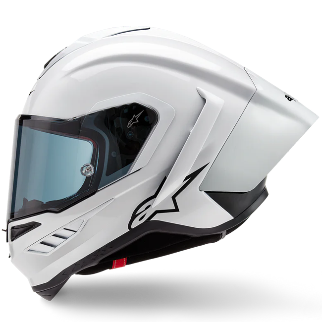 Alpinestars Supertech R10 Solid Casco Blanco Brillante 8200124-2170 