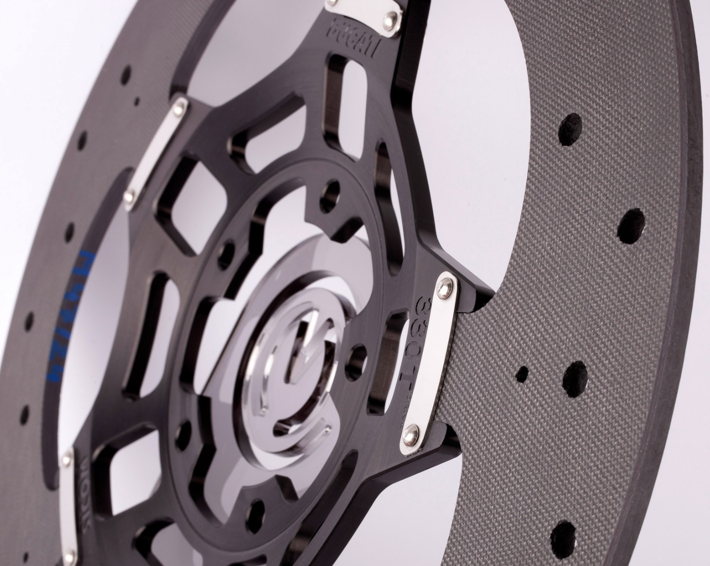 Kit SICOM Carbon-Cerámica Discos de freno Estilo GP SSP 330x6mm para Ducati Panigale V4/S/R (18-24) 