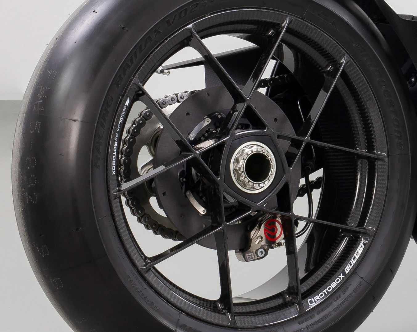 Kit SICOM Carbon-Cerámica de rueda trasera-Discos de freno T-Drive 245x6mm para Ducati Panigale V2 955 (20-24) 