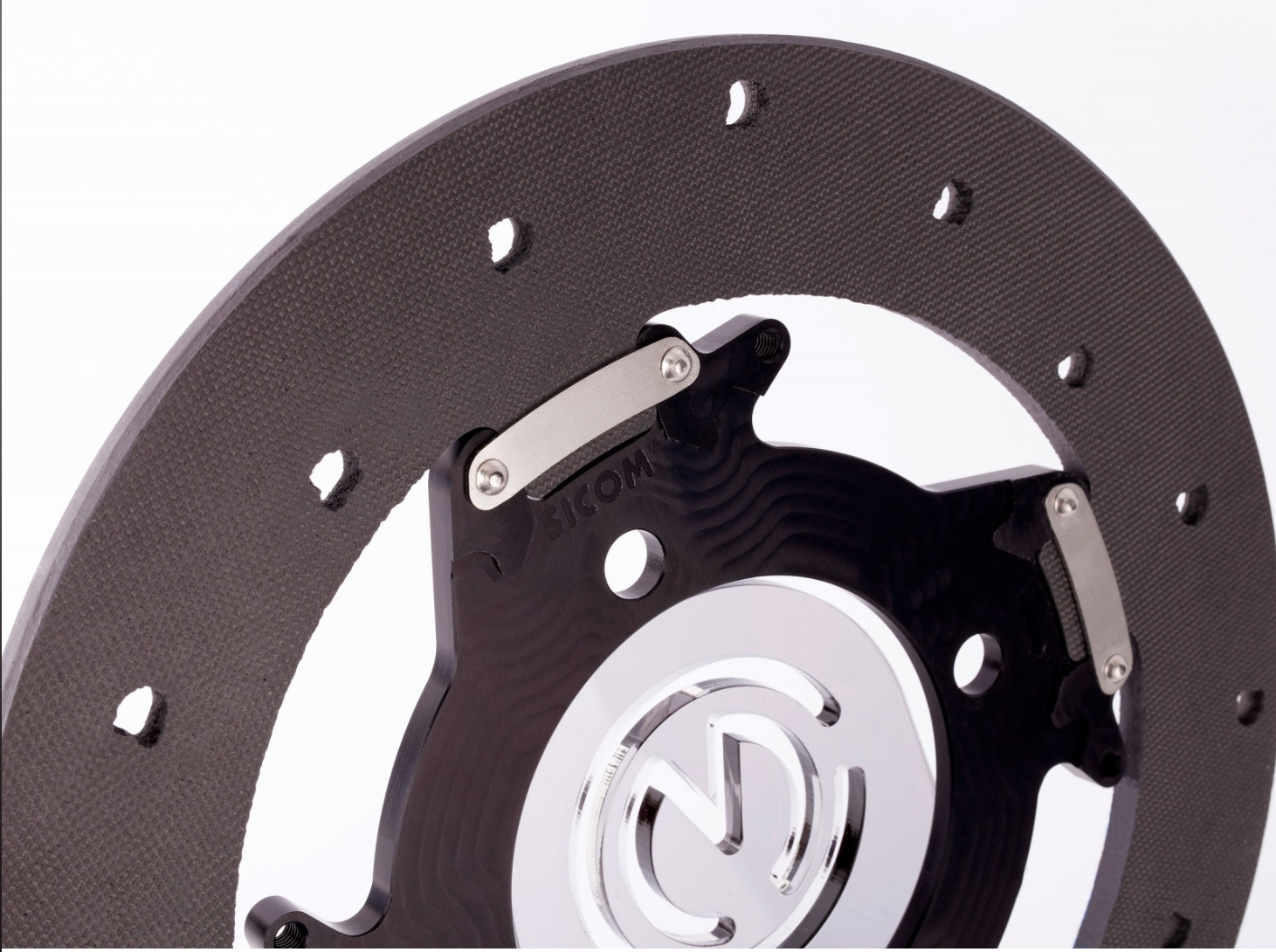 Kit SICOM Carbon-Cerámica de rueda trasera-Discos de freno T-Drive 245x6mm para Ducati Panigale V2 955 (20-24) 