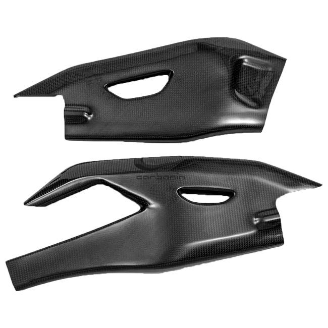 Cubiertas de basculante de carbono Carbonin para Yamaha YZF-R1/M (15-25) CY16055 
