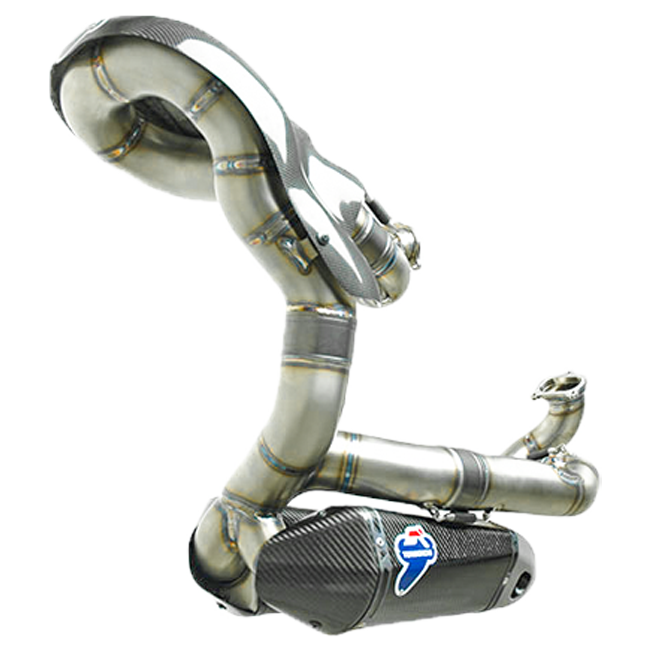 Sistema de escape completo Termignoni WSBK de titanio para Ducati Panigale 1199/R/S (12-17) D156COLLTSBK+D155CPT 