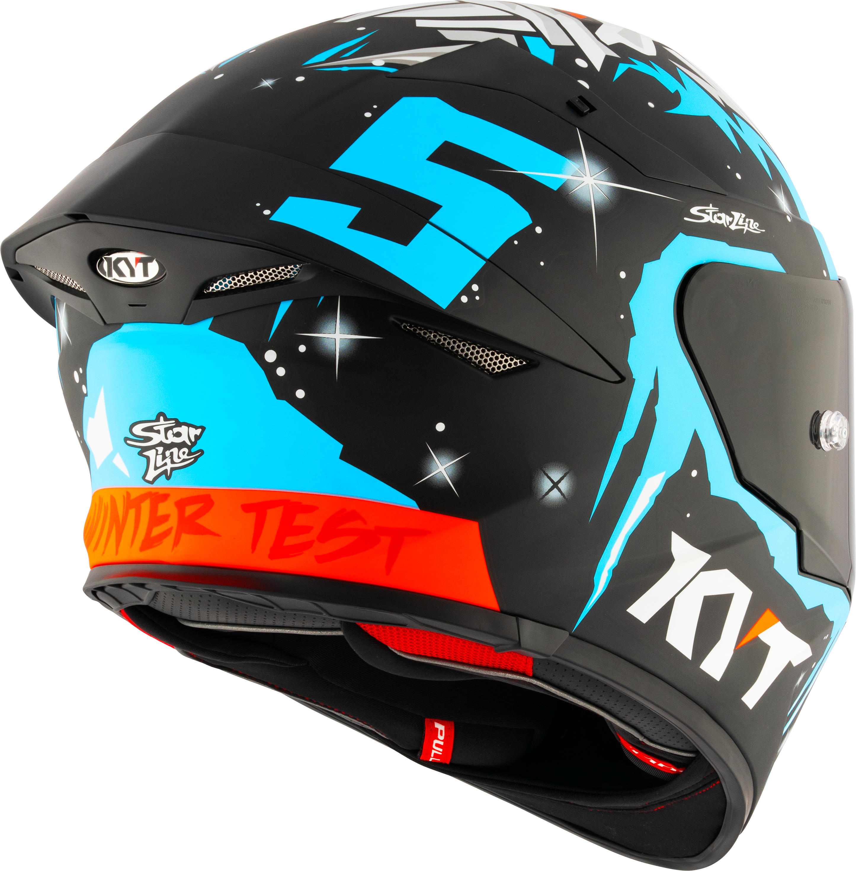 KYT TT-Revo Casco Jaume Masiá Réplica de Prueba de Invierno Y6TR0019 