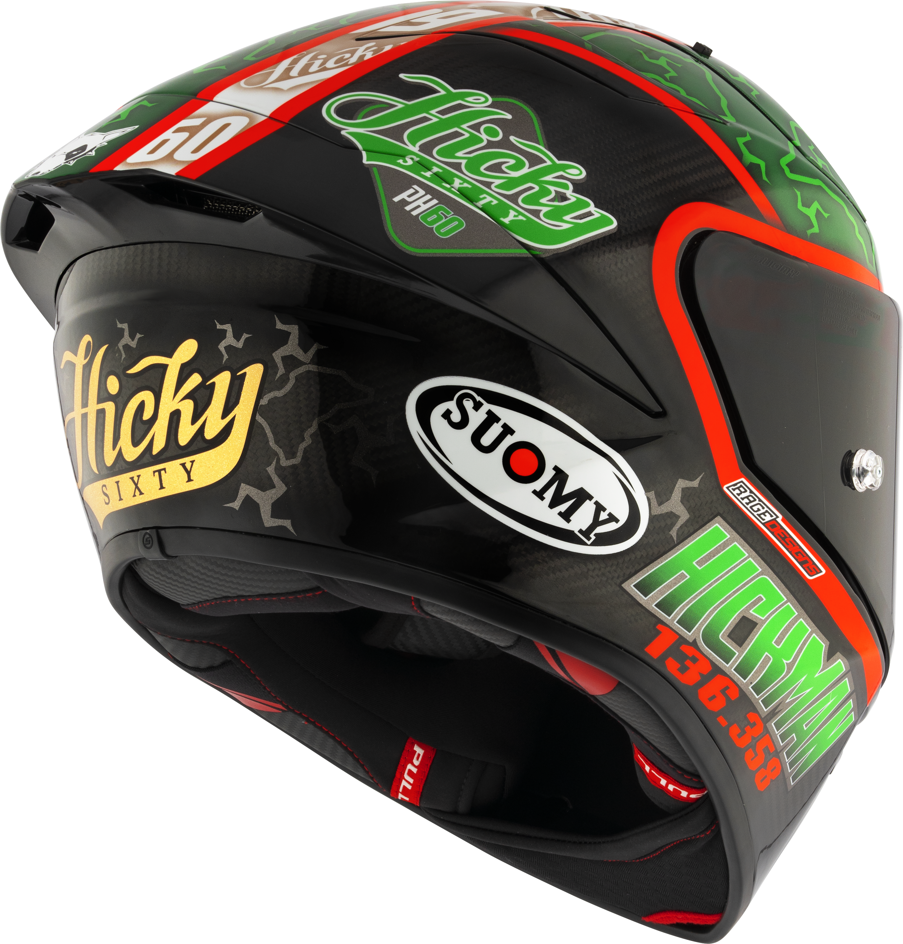 Suomy S1-XR GP Casco Réplica Peter Hickman 2024 K6SX0010 