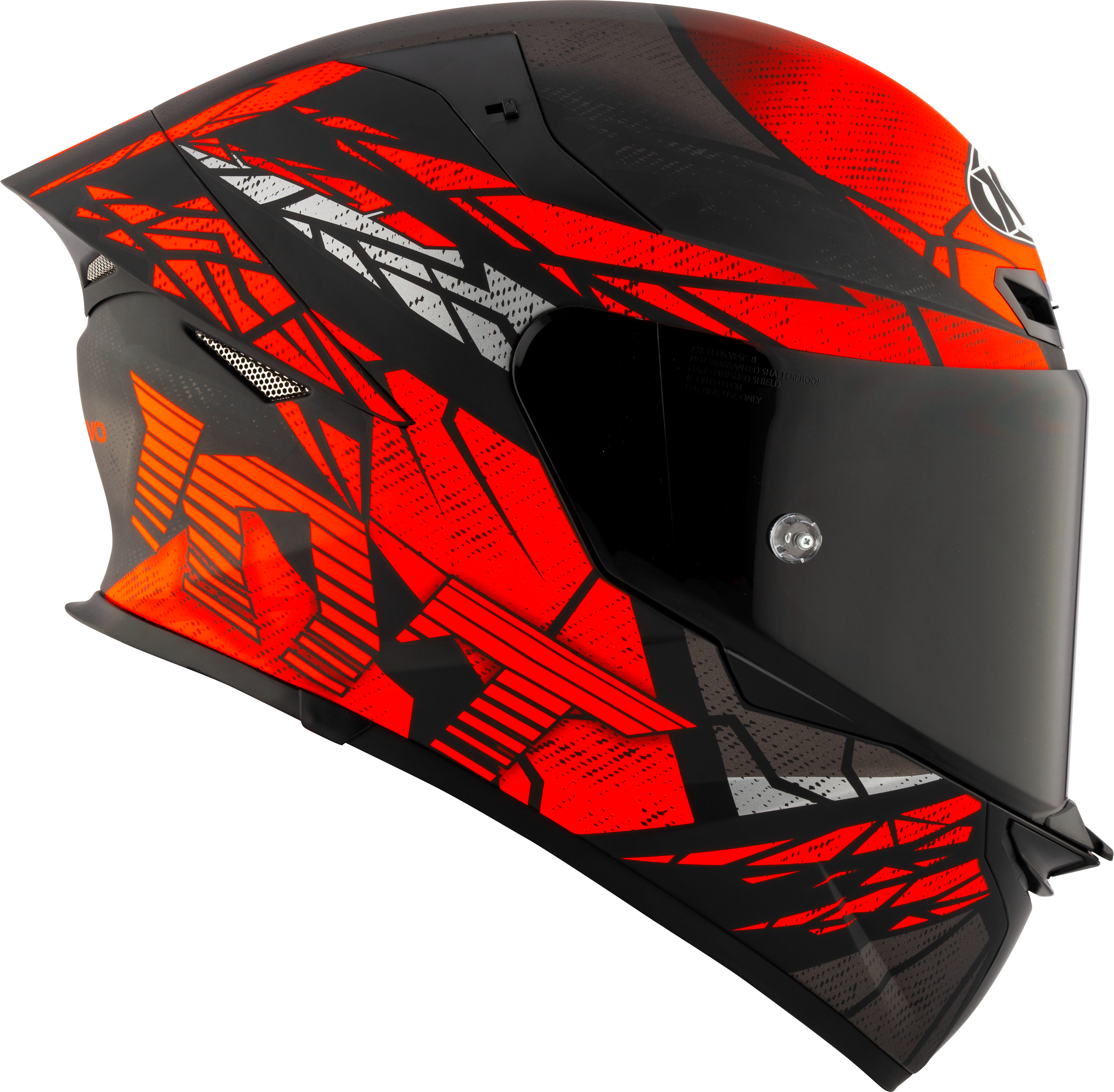 KYT TT-Revo Casco Combustión Rojo mate Y6TR0038 