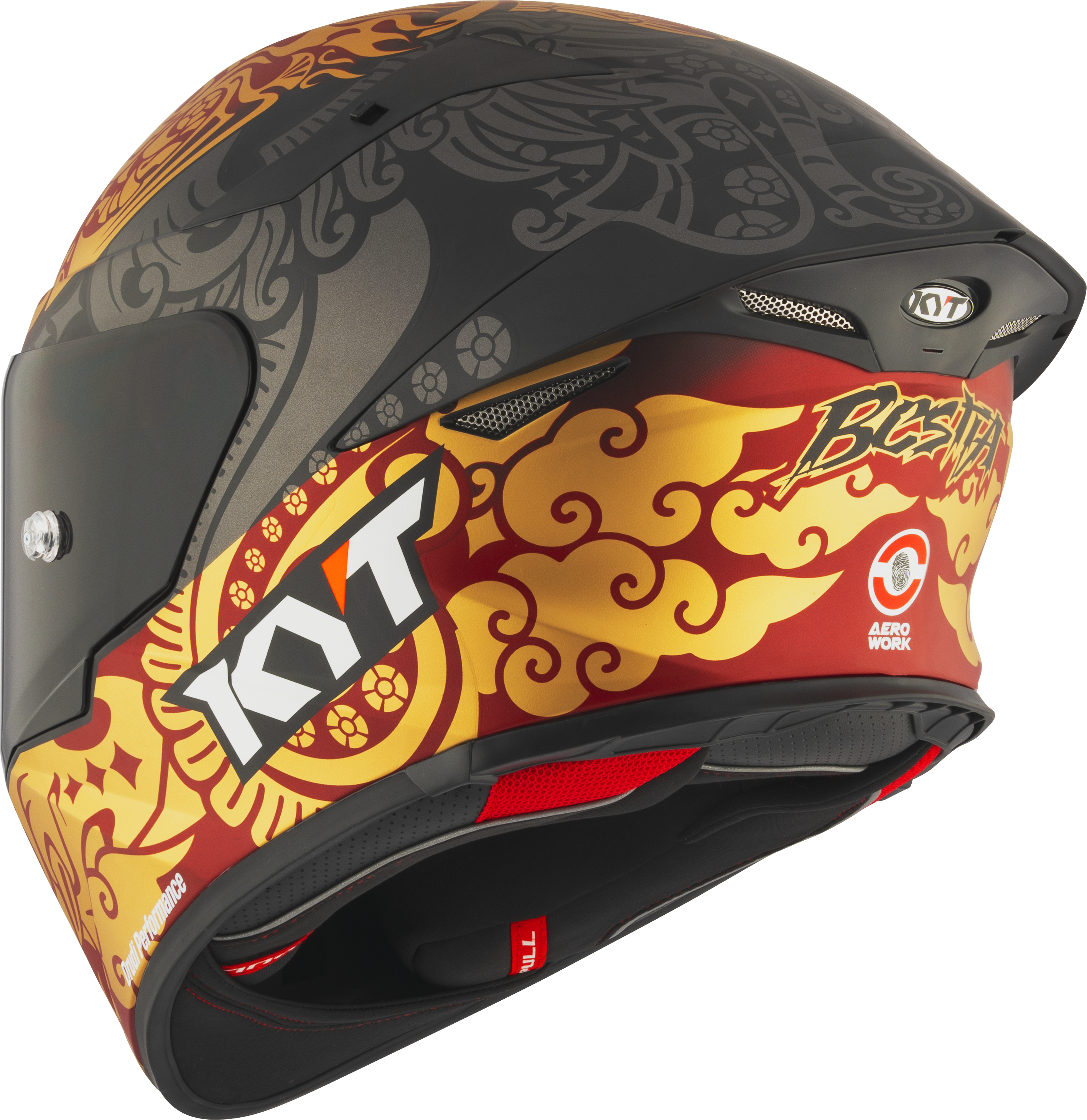 KYT TT-Revo Casco Réplica Enea Bastianini Indonesia 2023 Y6TR0039 