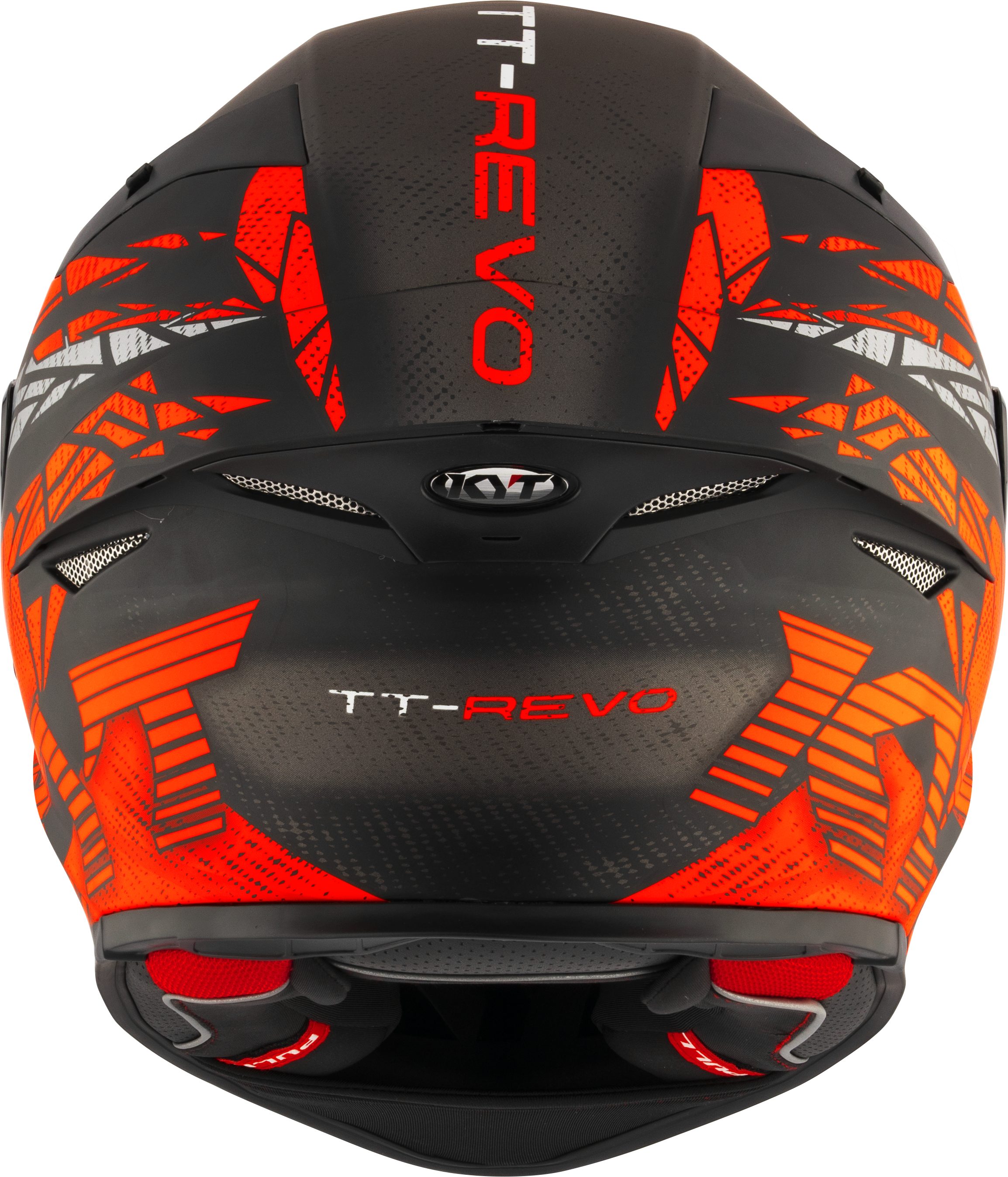 KYT TT-Revo Casco Combustión Rojo mate Y6TR0038 