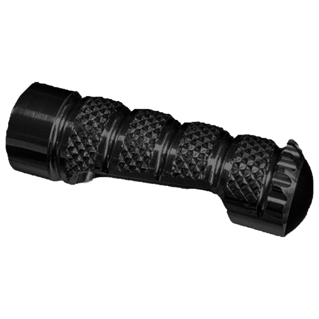 LighTech Pieza de repuesto de pie fijo 70,5 mm – Plata/Negro | RFTR245-248 