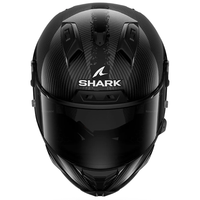 Shark Aeron Casco de fibra de carbono brillante DAD 