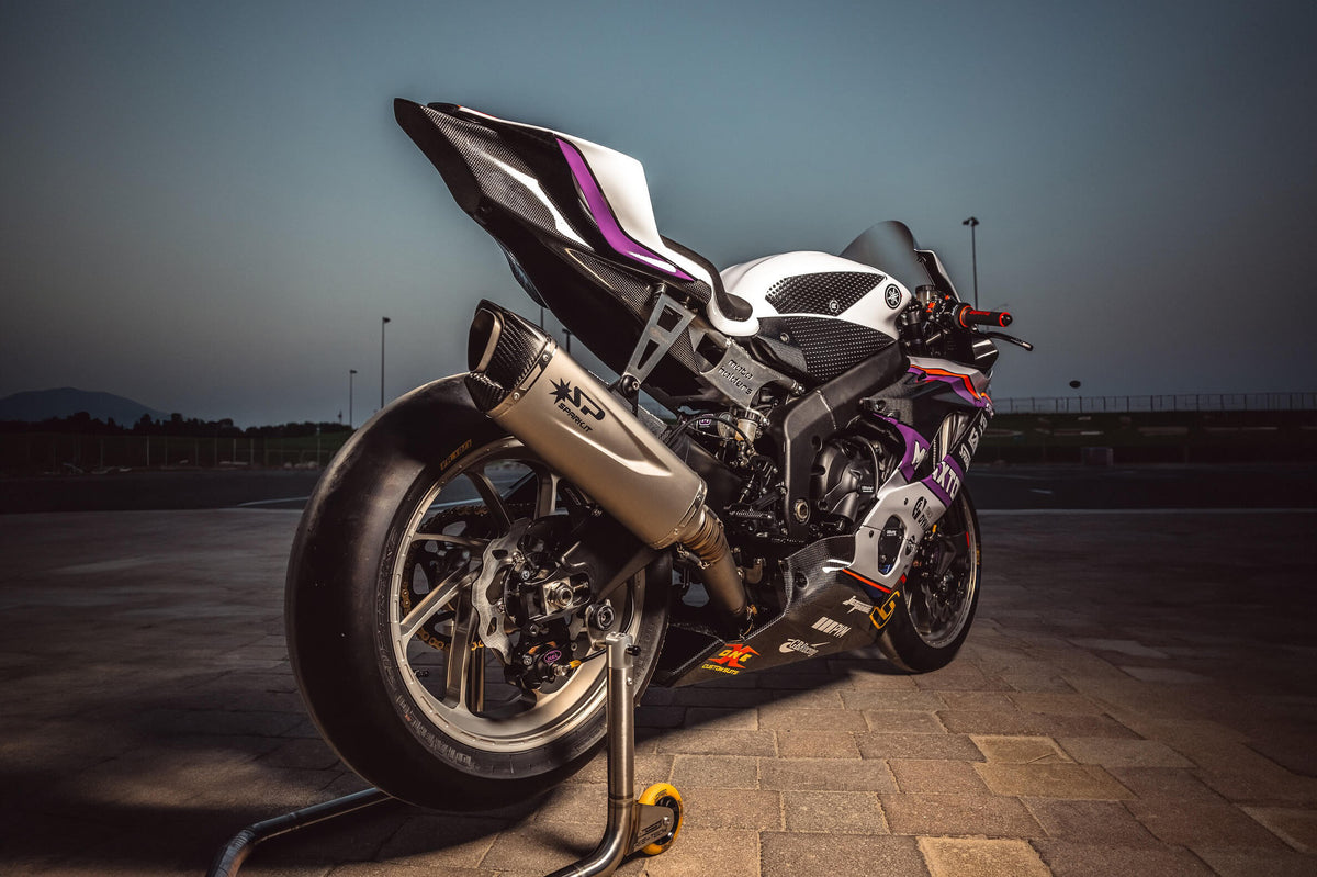 Spark Exhaust Komplettanlage Racing Force Evo STEP 3 102 dB Titanium Yamaha R6 (06-26) GYA8873T