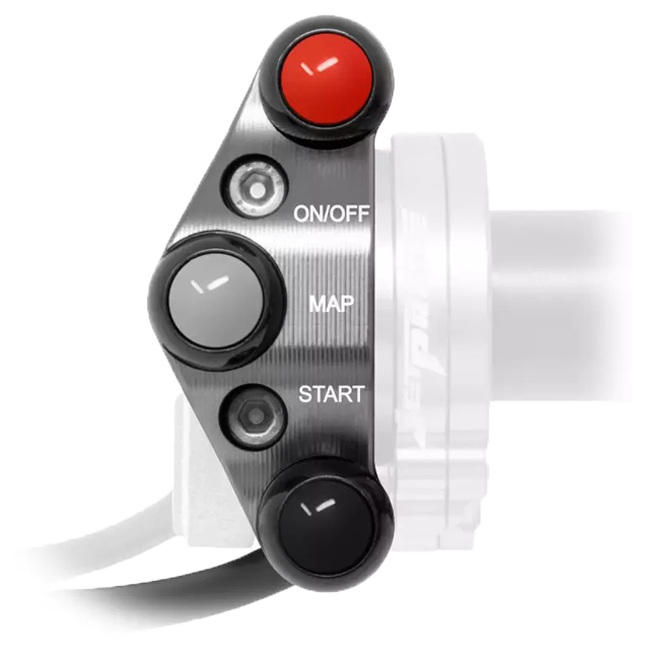 Interruptor de manillar para JetPrime JP ACC 109 puño de gas Aprilia RS 660 (20-25) JP PLD 160 