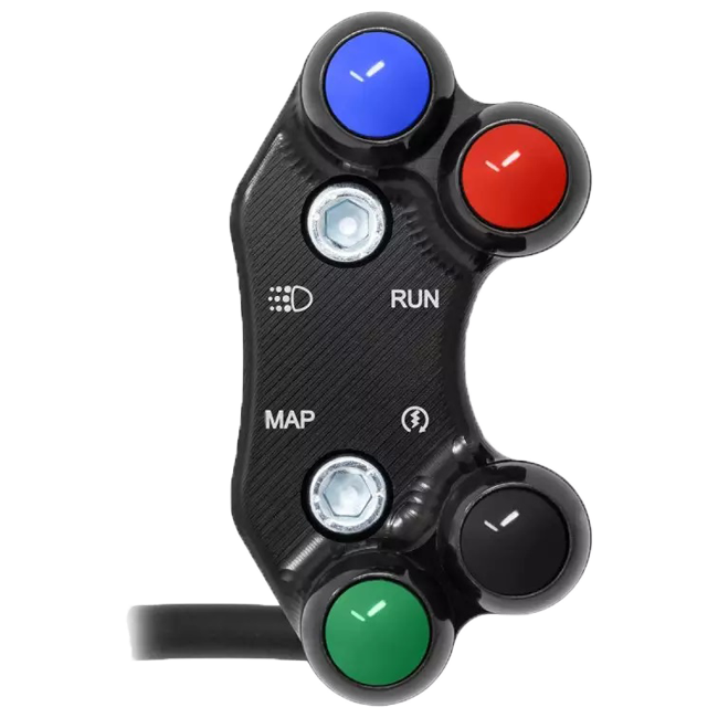 Interruptor de manillar Race derecho JetPrime Aprilia RS 660 (20-25) JP PLD 660 