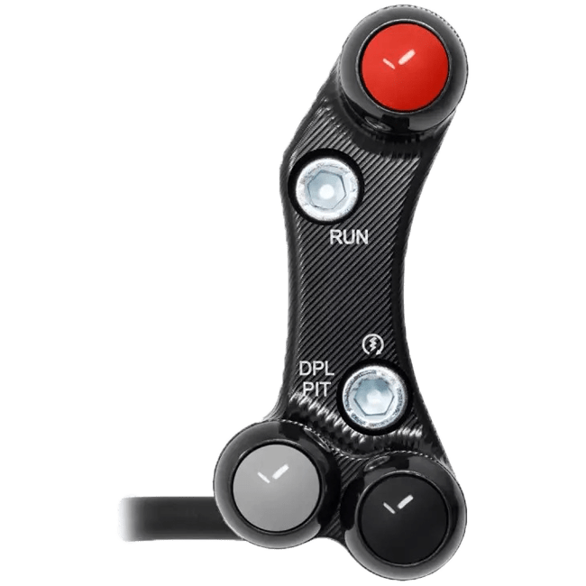 Interruptor de manillar Race derecho JetPrime Ducati Panigale V4/S (2025) JP PLDR / PLDRB 056 