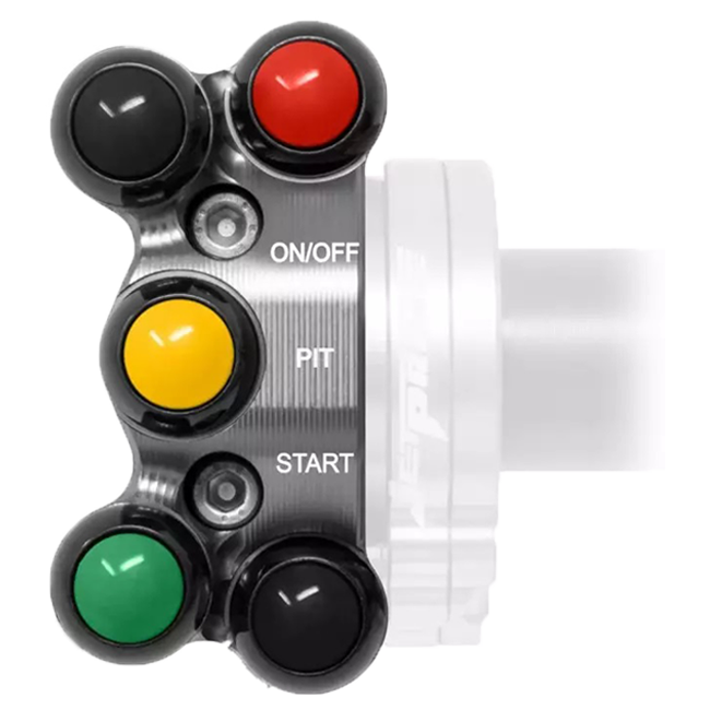 Interruptor de manillar para JetPrime JP ACC 127 puño de gas Honda CBR 1000 RR-R SC82 (20-25) JP PLDR 127 