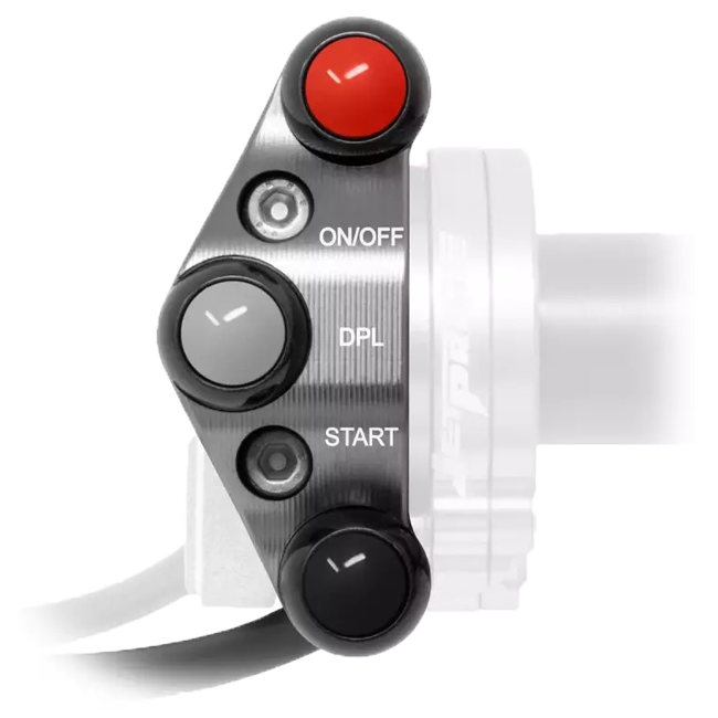 Interruptor de manillar para JetPrime JP ACC 120 puño de gas Ducati Panigale V4/S (18-24) JP PLD 120 