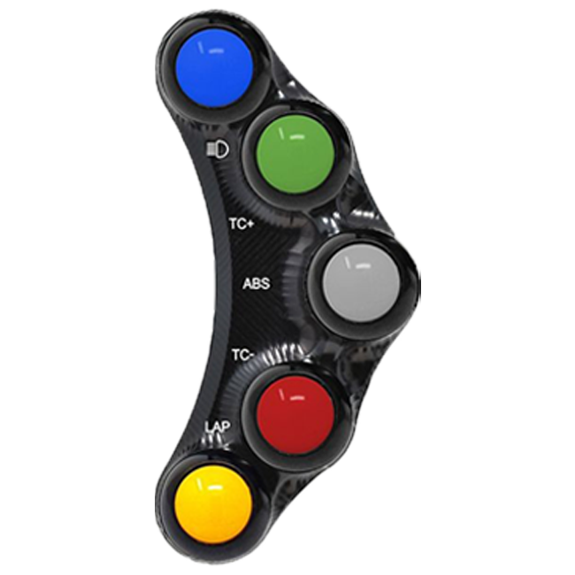 Interruptor de manillar Race izquierdo JetPrime BMW S1000RR K46 (15-18) JP PLSR 008 