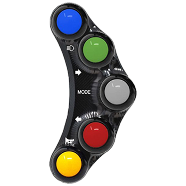 Interruptor de manillar izquierdo JetPrime para Yamaha YZF-R1/M RN65 (20-25) JP PLS 033 