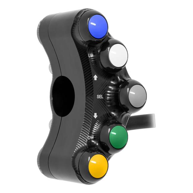 Lenkerschalter Sport links JetPrime Ducati Panigale 1299 (15-18) JP SPS 003 – für I2M-Dashboard
