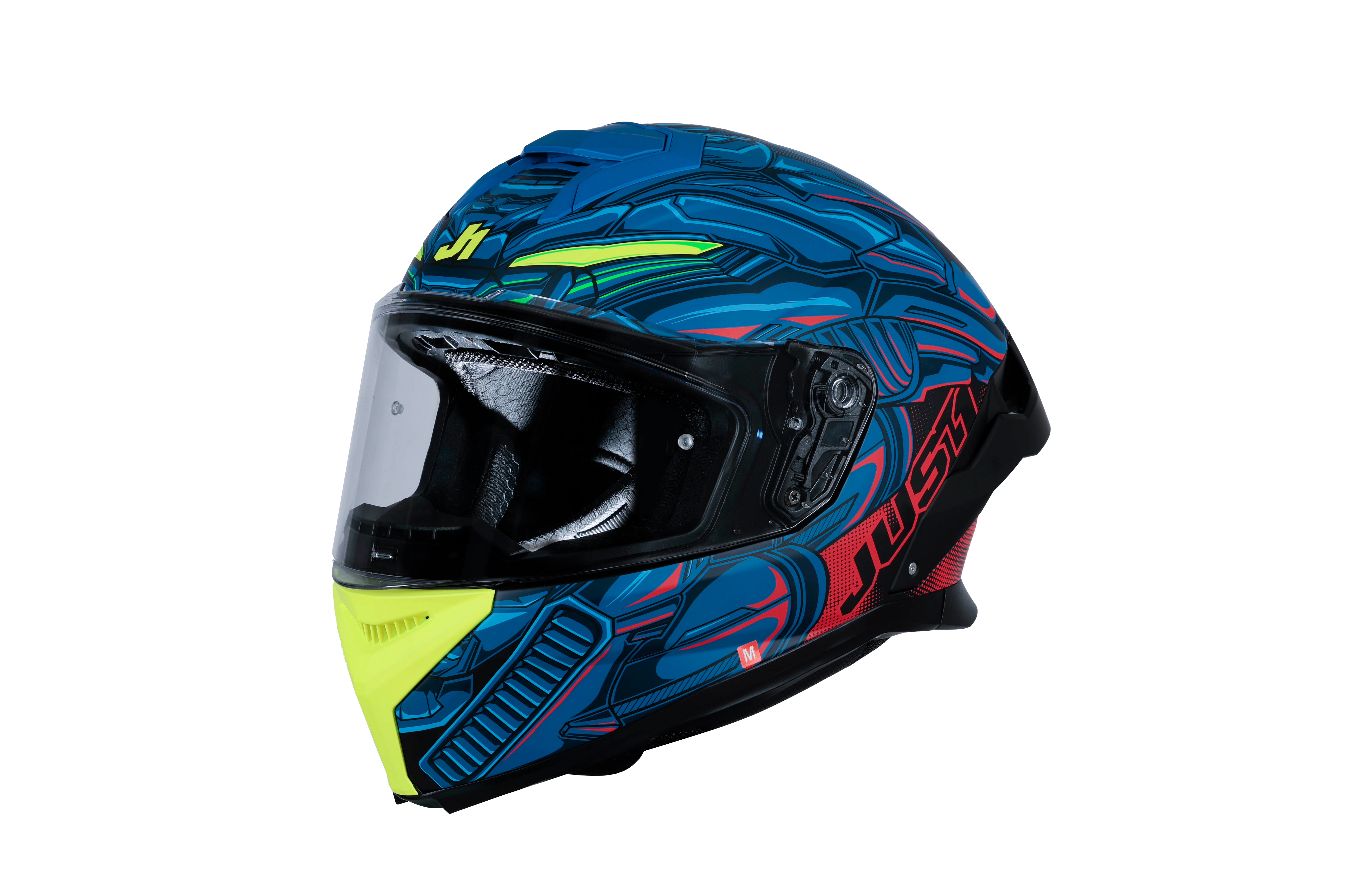 Just1 J-STR Casco Titan Rojo / Azul / Negro Mate 6030390214004 