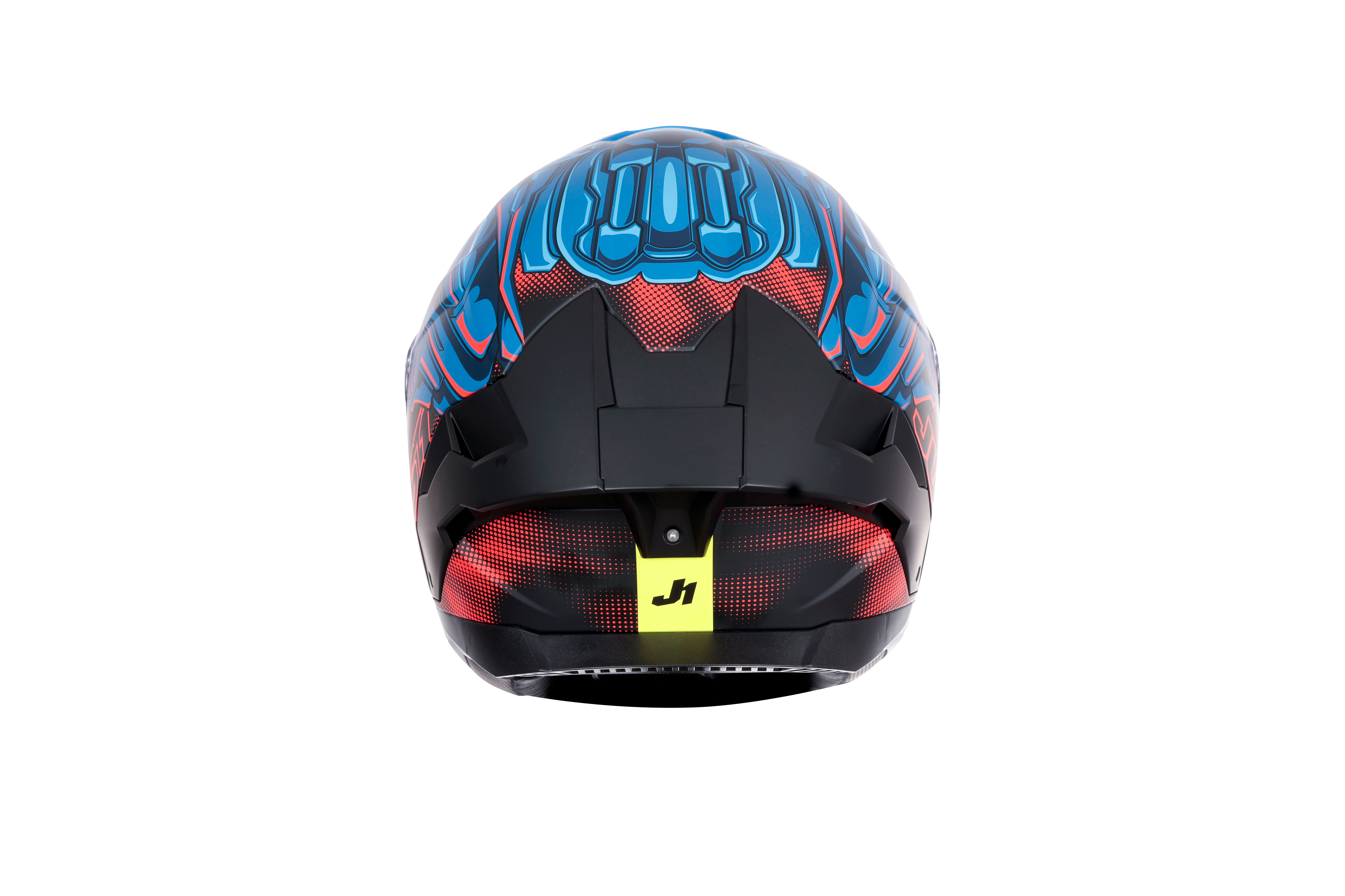 Just1 J-STR Casco Titan Rojo / Azul / Negro Mate 6030390214004 