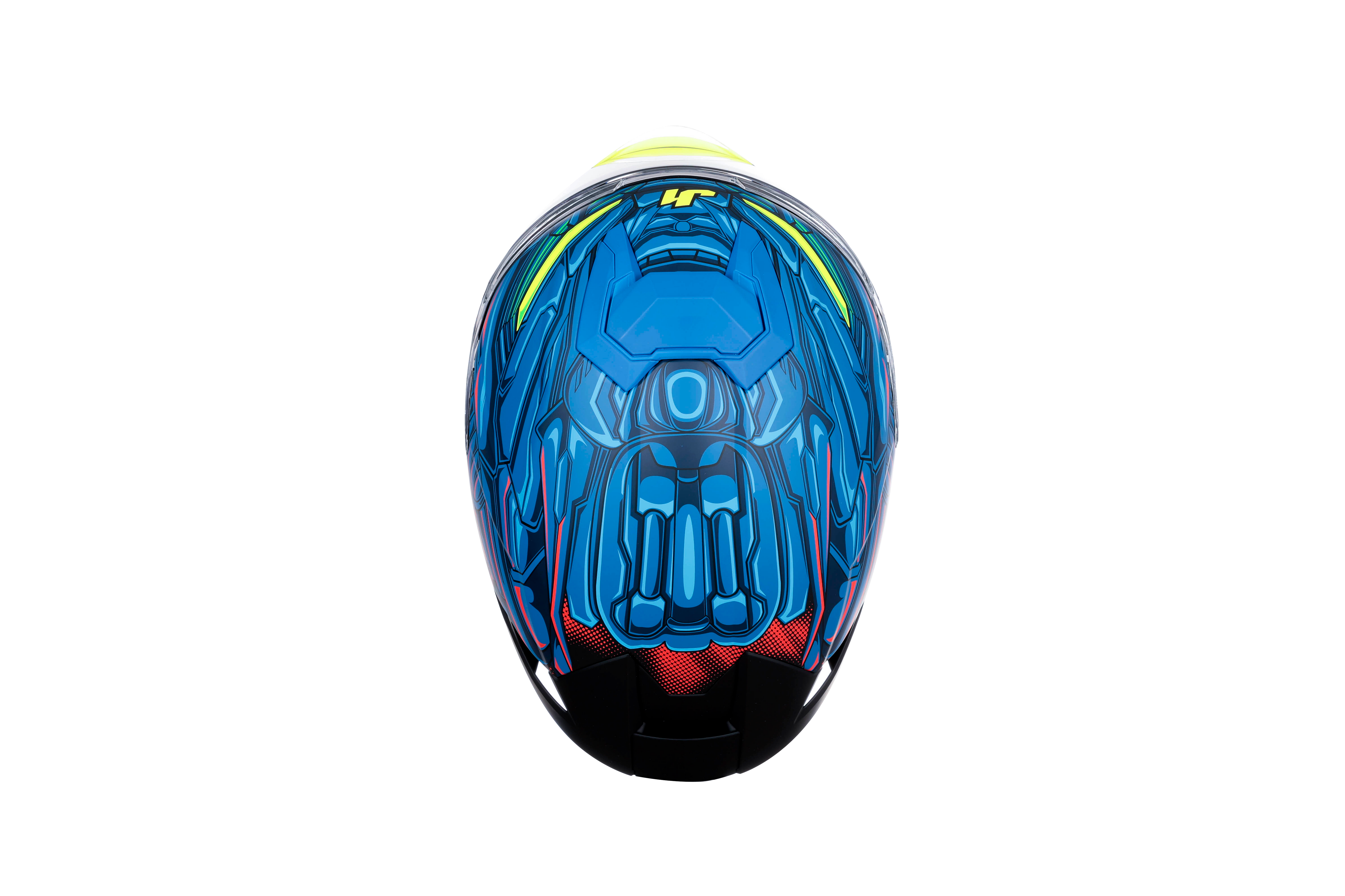 Just1 J-STR Casco Titan Rojo / Azul / Negro Mate 6030390214004 