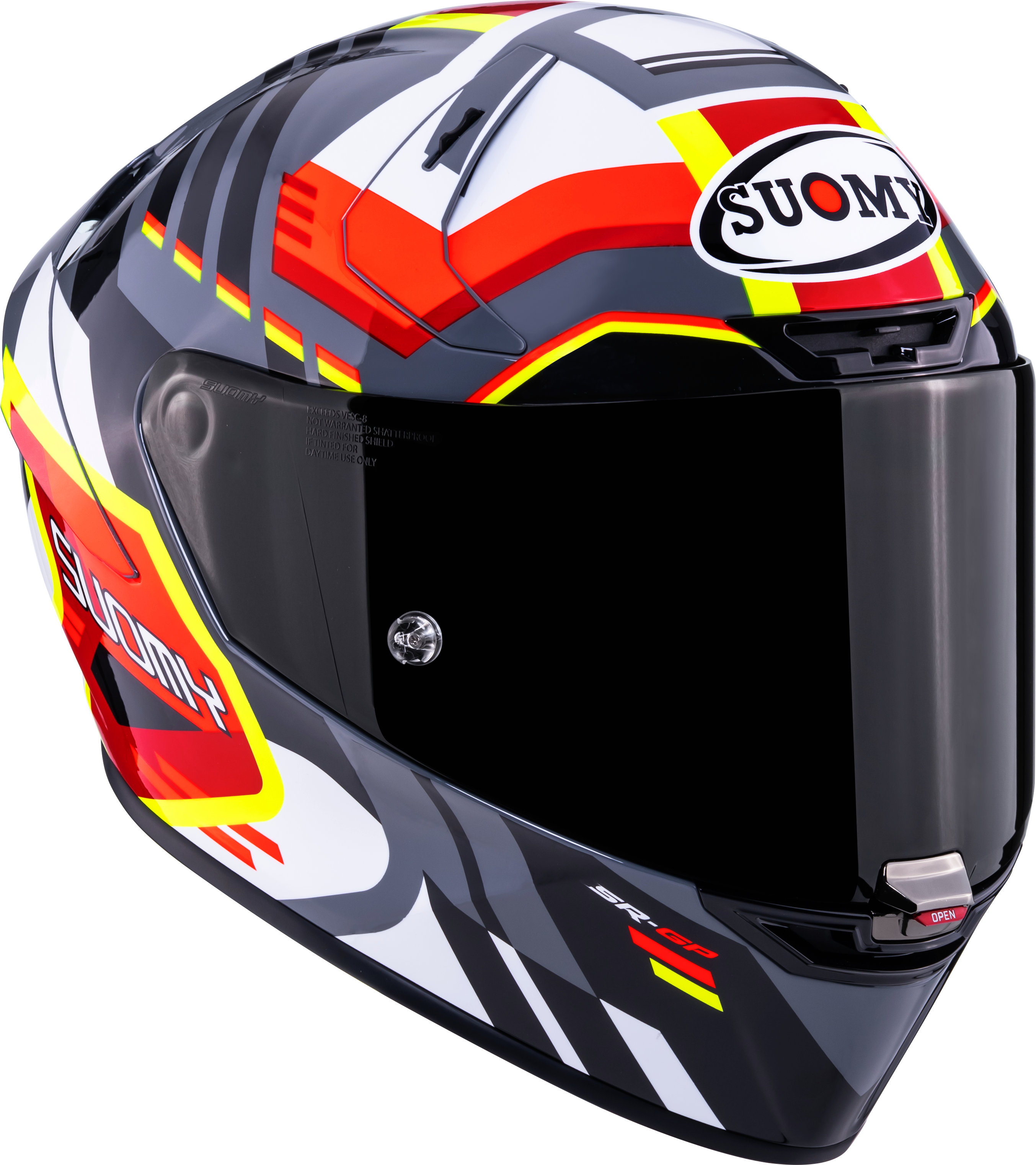 Suomy SR-GP Evo Casco Infrarrojo Blanco/Negro/Rojo K6S20024 