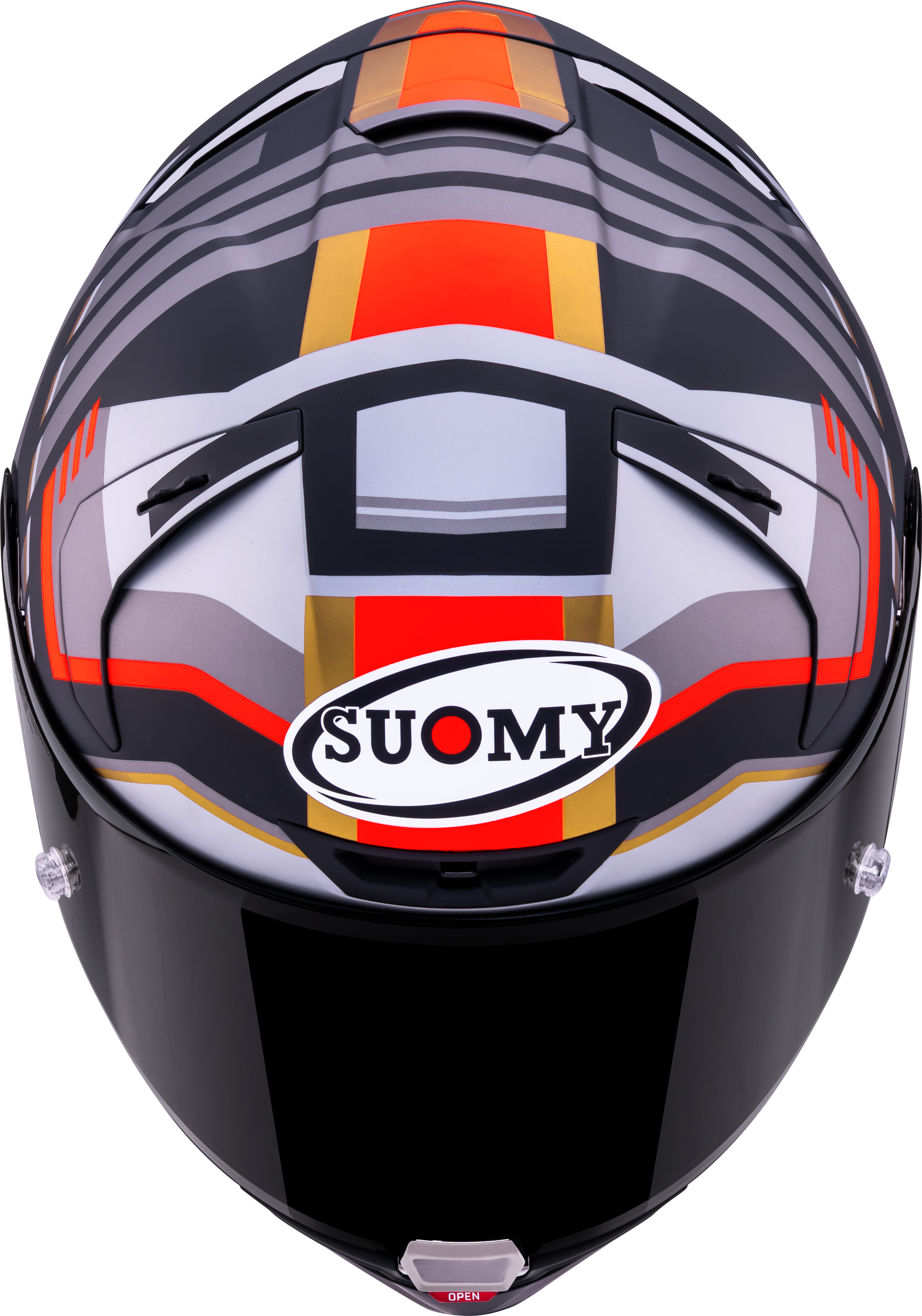 Suomy SR-GP Evo Casco Infrarrojo Mate Gris/Rojo/Negro K6S20025 